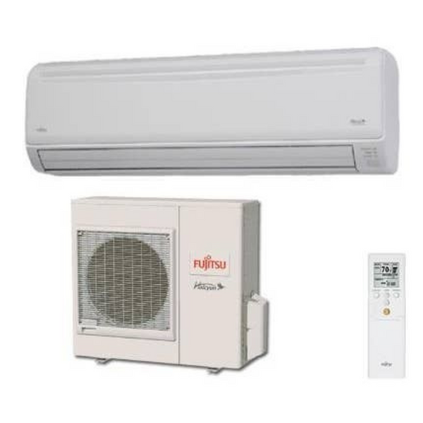 Fujitsu 18RLB 18,000 BTU 19.0 SEER Bomba de calor y aire acondicionado Mini Split sin conductos