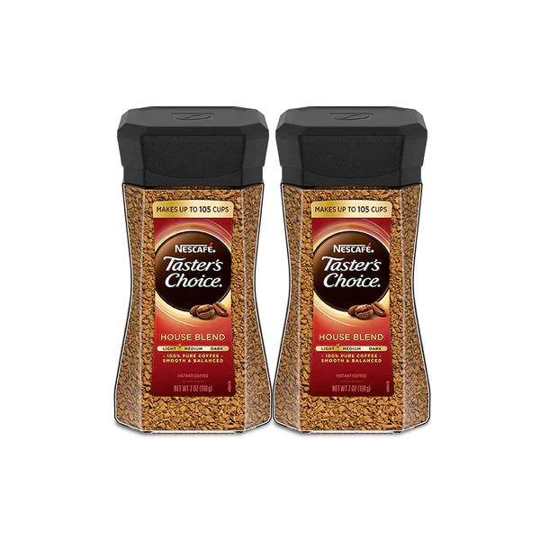 Pack of 2 Nescafe Taster's Choice House Blend Instant Coffee