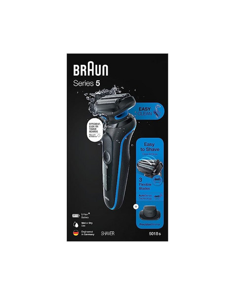 Braun Series 5 5018s Recargable Húmedo