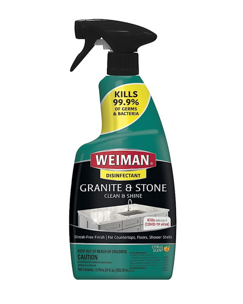 Weiman Desinfectante Granito Daily Clean &amp; Shine (24 Fl Oz)