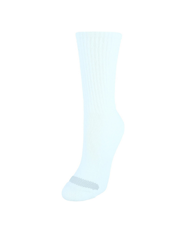 6 Pairs Of Hanes Women’s White Crew Socks – PzDeals