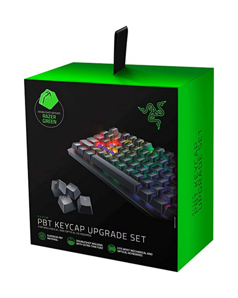 Juego de actualización de teclas Razer Doubleshot PBT de 105 piezas para teclado mecánico y óptico