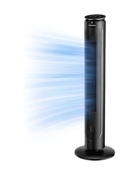 PELONIS 42’’ Oscillating Tower Fan with Aromatherapy Diffuser, Remote Control