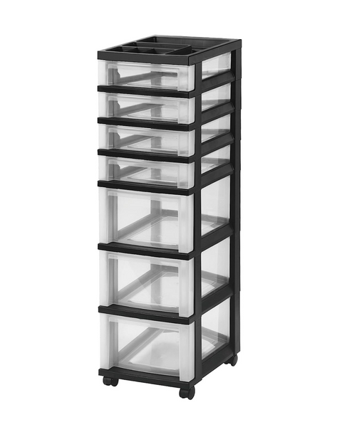 IRIS USA Craft Organizers and Storage, Rolling Storage Cart