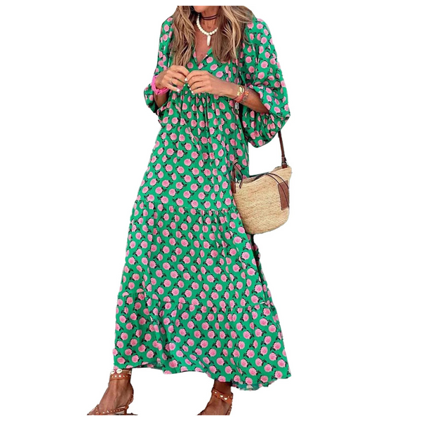 Women Printed Maxi Dress (9 prints!)