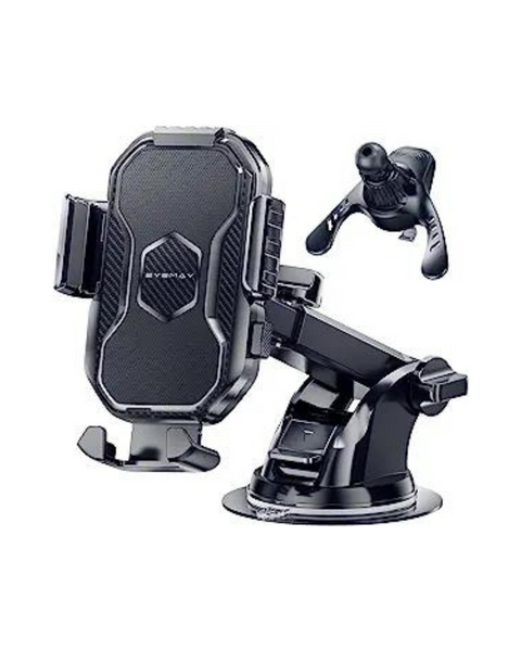 3 in 1 Car Phone Holder Mount