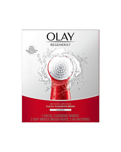 Olay Regenerist Facial Exfoliator Cleansing Brush With 2 Brush Heads