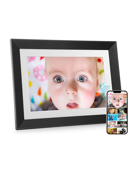 Digital Picture Frame - Benibela 10.1 Inch WiFi AI Smart Electronic Digital Photo Frame