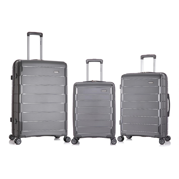 3-Piece Rockland Hardside Luggage Set With Spinner Wheels (4 Colors)