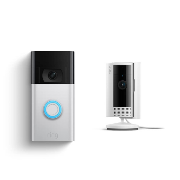 Ring Indoor Cam completamente nueva con Ring Video Doorbell