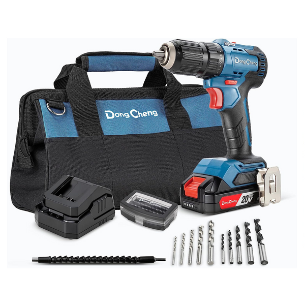 42 Piece Cordless 20V Max Drill Driver Bundle Wih Case