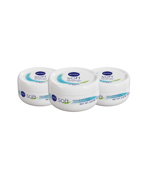 Paquete de 3 cremas hidratantes suaves NIVEA