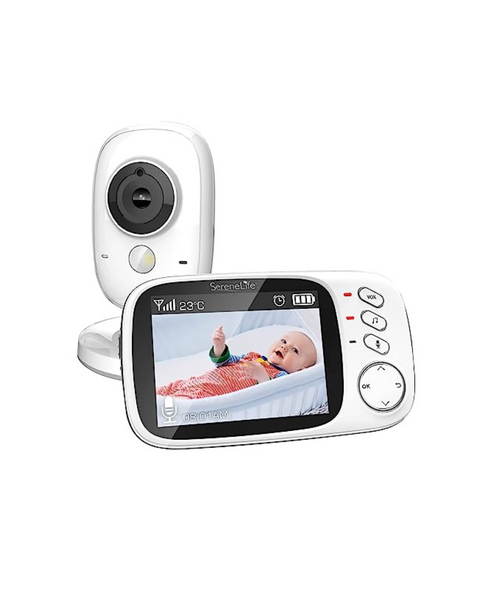 SereneLife Wireless Video Baby Monitor w/Temperature Thermometer