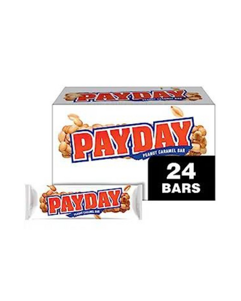 24 Full Size Bars of PAYDAY Peanut Caramel