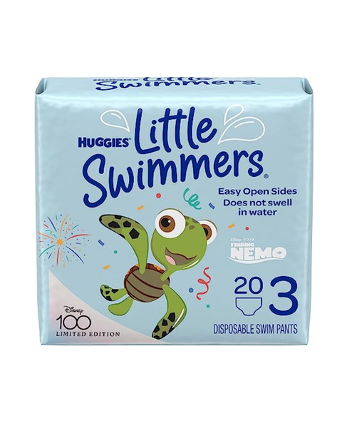 Pañales desechables para nadar Huggies Little Swimmers, tamaño 3 (20 unidades)