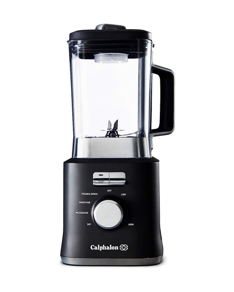 Calphalon Precision Control 50 Oz Blender with 900-Watt Base and BPA-free Tritan jar, Matte Black