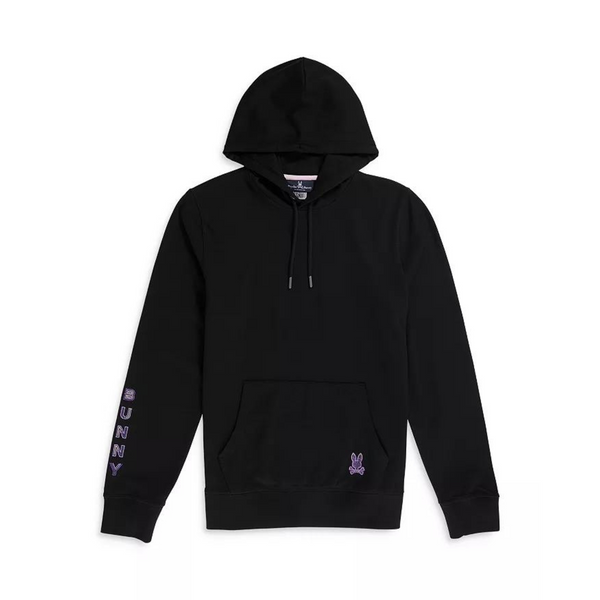 Sudadera con capucha gráfica con logo de Psycho Bunny Dammes (2 COLORES)