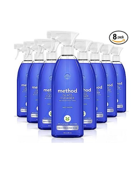 Pack Of 8 Method Glass Cleaner Spray