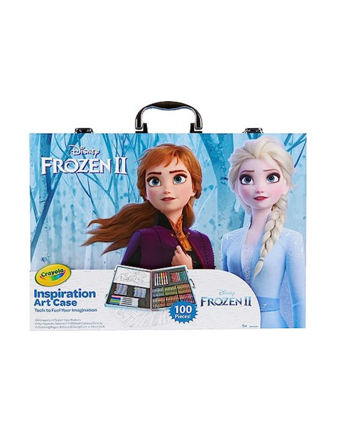 Crayola Frozen 2 Inspiration Art Case, 100 Art & Coloring Supplies, Gift for Kids