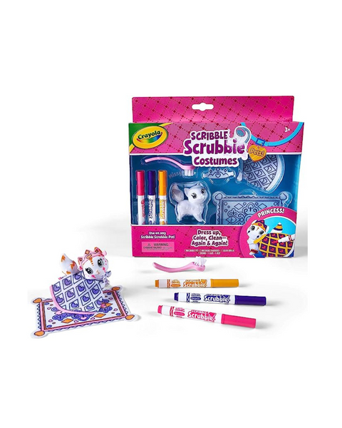 Juego de disfraz de sirena Crayola Scribble Scrubbie