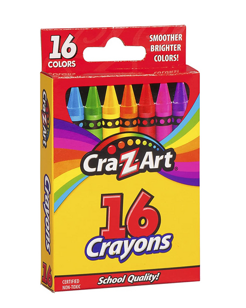 16 Cra-Z-Art Crayons