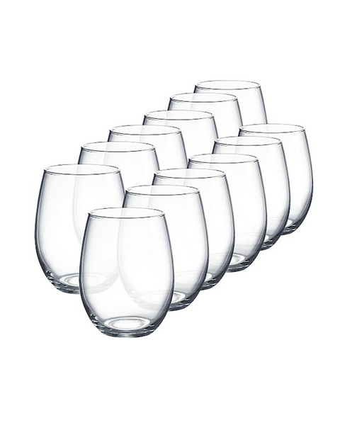 Juego de 12 copas de vino sin pie Luminarc Perfection