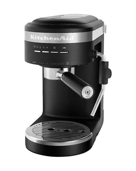 KitchenAid Semi-Automatic Espresso Machine, Black Matte