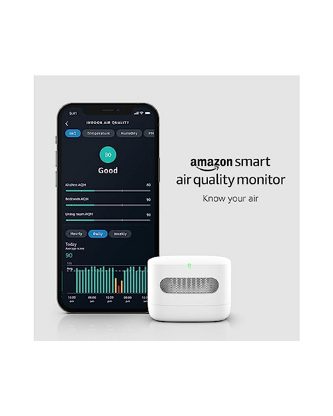 Monitor inteligente de calidad del aire de Amazon