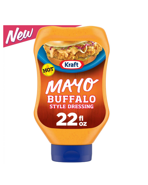 Miembros de Walmart+: aderezo de mayonesa picante estilo Buffalo Kraft, botella de 22 oz y recompensas