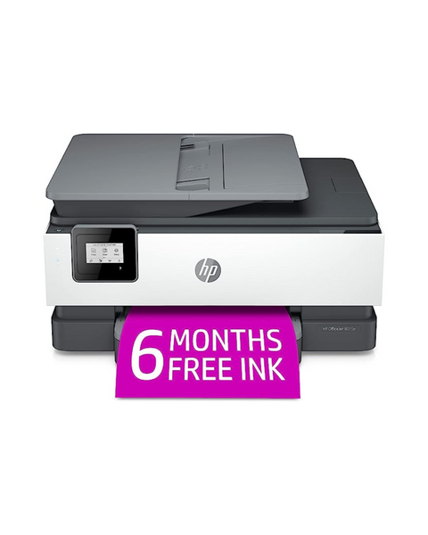 Impresora multifunción color inalámbrica HP OfficeJet 8015e con 6 meses de tinta gratis