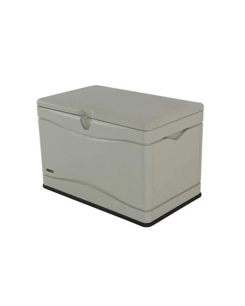 Lifetime Heavy-Duty 80 Gallon Plastic Deck Box & Lifetime 130-Gallon Outdoor Storage Box