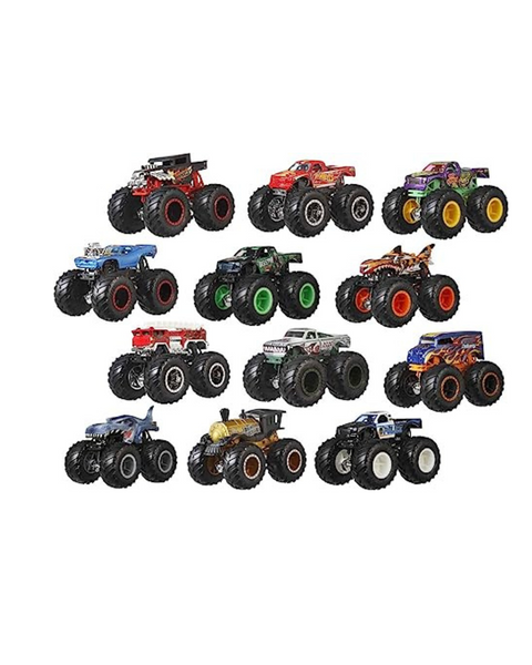 Hot Wheels Monster Trucks, Set of 12