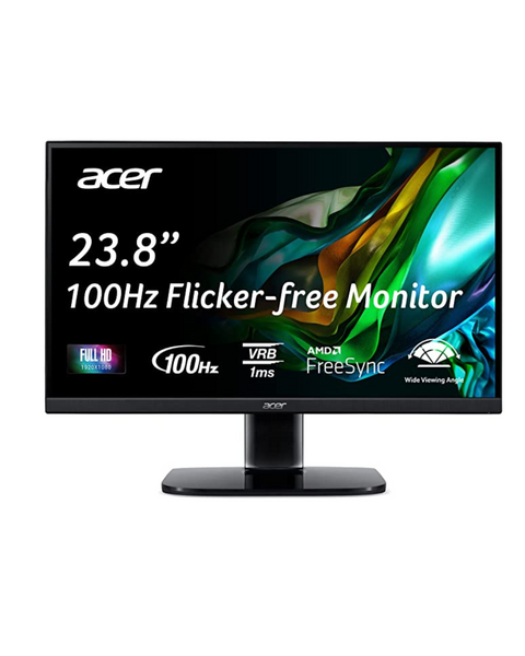 Monitor de oficina para juegos de marco cero Acer Full HD (1920 x 1080) de 23,8 ″