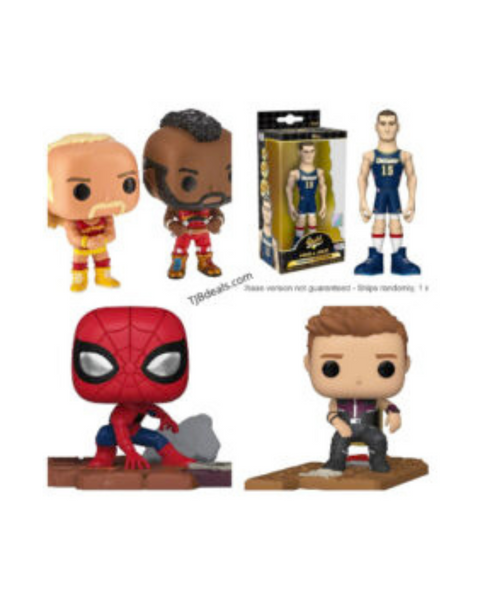 Many Funko Figures and Accessories On Sale