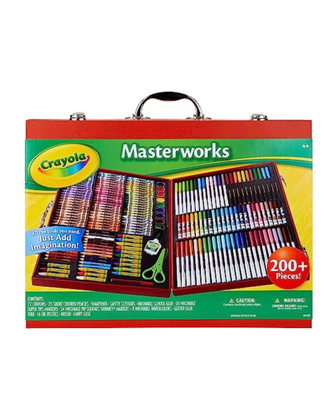 Crayola Masterworks 200+ Pcs Art Case