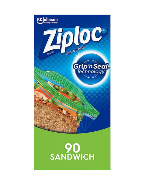 90 Ziploc Sandwich Bags