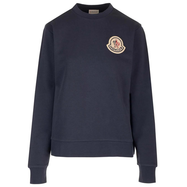 Moncler Women's Logo Patch Long-Sleeved Sweatshirt (3 COLORS)