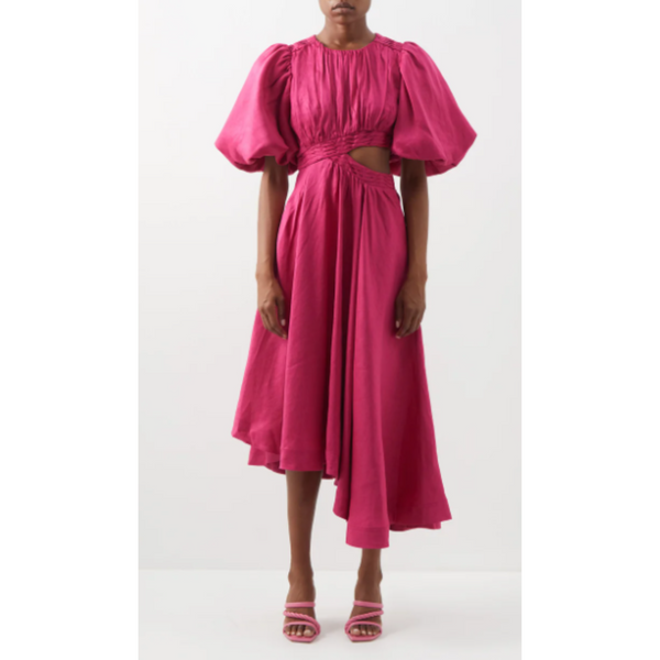 AJE Tidal Cutout Dress