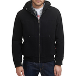 Chaqueta con capucha de lona de algodón Levi's con forro Sherpa (3 COLORES)