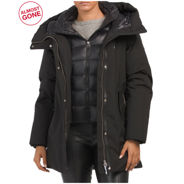 Parka de plumón extragrande 2 en 1 Mackage Kinslee