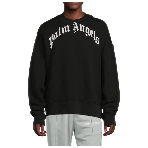 Palm Angels Logo Crewneck Sweatshirt