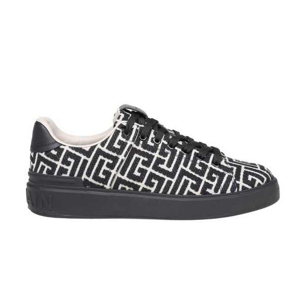 Zapatillas bajas Balmain Monogram Jacquard B-Court (HOMBRE)