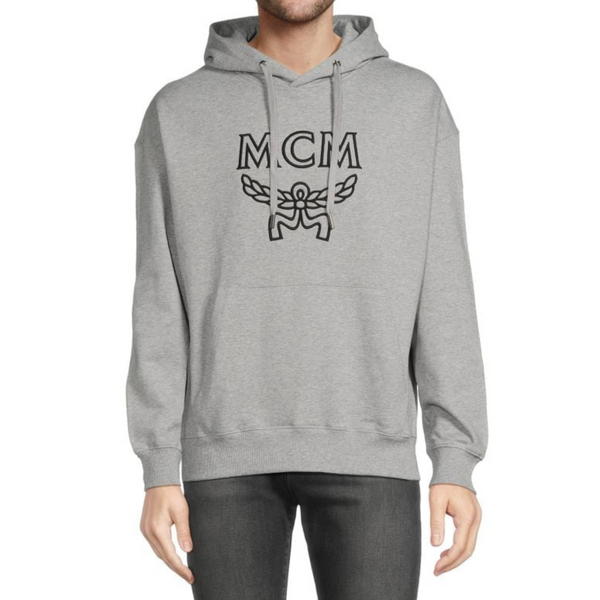 Sudadera con capucha y logo de hombros caídos MCM (3 COLORES)