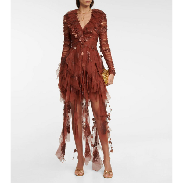 ZIMMERMANN Kaleidoscope Organza Dress