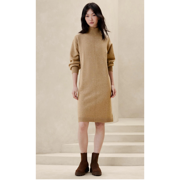 Banana Republic Factory Factory Knee Length Sweater Dress (3 COLORS)