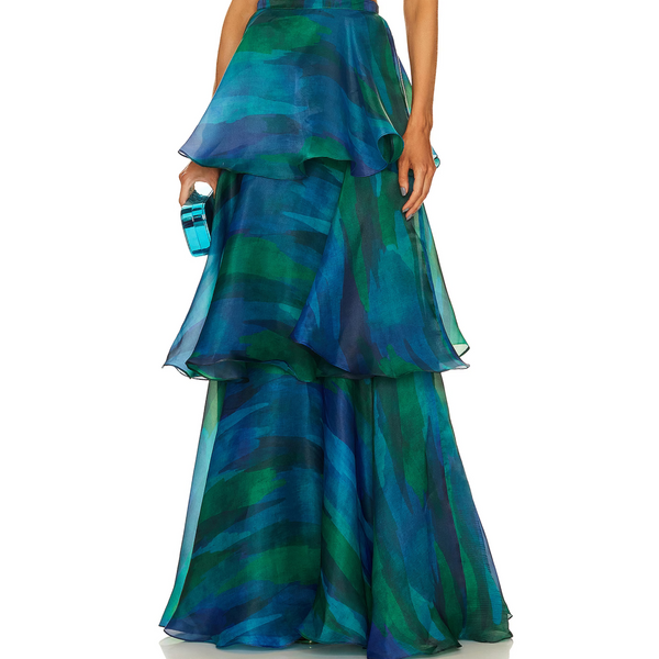 Yaura Tiered Maxi Skirt