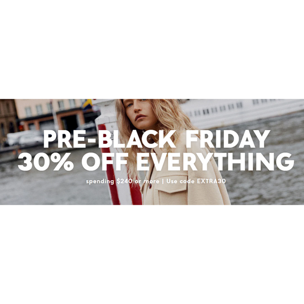 Mango: 30% OFF EVERYTHING (spend $240+)