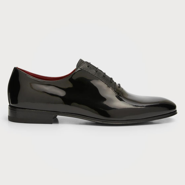 Ferragamo Gianbattista Patent Leather Oxfords