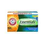 Caja de sábanas Mountain Rain para secadora Arm &amp; Hammer Essentials de 6 unidades