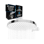 SparkPod 10" Round Gentle High Pressure Rainfall Shower Head